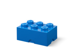 Pojemnik klocek LEGO® Brick 6 (Niebieski)
