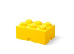 Pojemnik klocek LEGO® Brick 6 (Żółty)