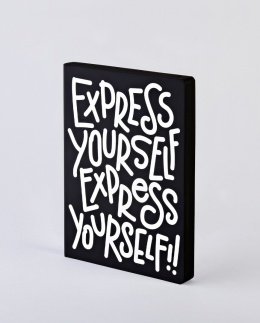 Notatnik Graphic L - Express Yourself
