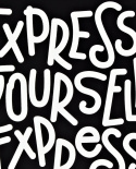 Notatnik Graphic L - Express Yourself