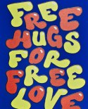 Notatnik Graphic S - Free Hugs by Jan Paul Müller