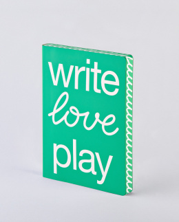 Notatnik Graphic L - Write Love Play