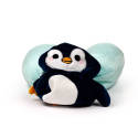 Poduszka podróżna i pluszowa zabawka Swapseazzz 2 w 1 - Pingwin Nico Adoramals Ocean