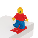 Biały piórnik z czerwonym klockiem i Minifigurką LEGO® (bez wyposażenia)