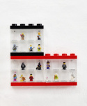 Gablotka na 16 minifigurek LEGO® (Czerwona)