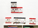 Gablotka na 8 minifigurek LEGO® (Czarna)