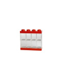 Gablotka na 8 minifigurek LEGO® (Czerwona)