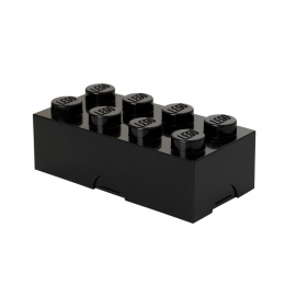 Lunchbox klocek LEGO® (Czarny)