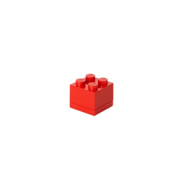 Minipudełko klocek LEGO® 4 (Czerwone)