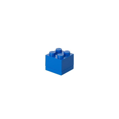 Minipudełko klocek LEGO® 4 (Niebieskie)