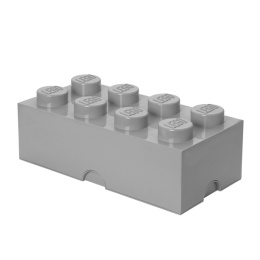 Pojemnik klocek LEGO® Brick 8 (Szary)