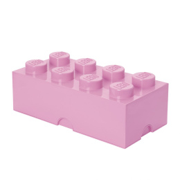 Pojemnik klocek LEGO® Brick 8 (Jasnoróżowy )