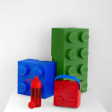 Przezroczysta butelka LEGO® 500 ml (Fioletowa)