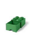 Szuflada klocek LEGO® Brick 4 (Zielony)