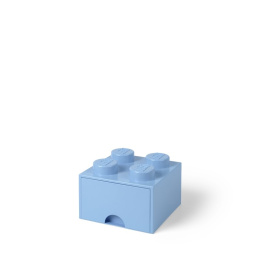 Szuflada klocek LEGO® Brick 4 (Jasnoniebieski)