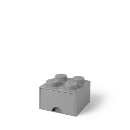 Szuflada klocek LEGO® Brick 4 (Szary)
