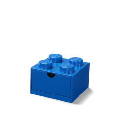 Szufladka na biurko klocek LEGO® Brick 4 (Niebieski)