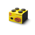 Szufladka na biurko klocek LEGO® Brick 4 (Czarny)