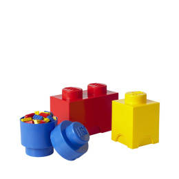 Zestaw pojemników LEGO® 3w1 (Kolorowe)