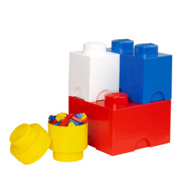 Zestaw pojemników klocek LEGO® 4w1