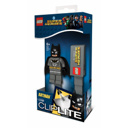 Lampka z klipsem do książki LEGO® DC Super Heroes™ Grey Batman™
