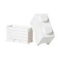 Pojemnik klocek LEGO® Brick 2 (Biały)