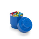 Okrągły pojemnik klocek LEGO® Brick 1 (Niebieski)