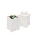 Pojemnik klocek LEGO® Brick 1 (Biały)