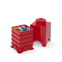 Pojemnik klocek LEGO® Brick 1 (Czerwony)