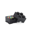 Pojemnik klocek LEGO® Brick 4 (Czarny)