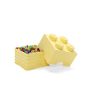 Pojemnik klocek LEGO® Brick 4 (Jasnożółty)