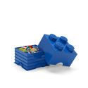 Pojemnik klocek LEGO® Brick 4 (Niebieski)