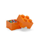 Pojemnik klocek LEGO® Brick 4 (Pomarańczowy)