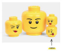 Pojemnik mini głowa LEGO® - Chłopiec