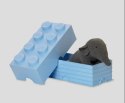Minipudełko klocek LEGO® 8 (Jasnoniebieskie)