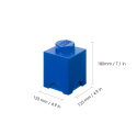 Pojemnik klocek LEGO® Brick 1 (Niebieski)