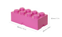 Pojemnik klocek LEGO® Brick 8 (Różowy)