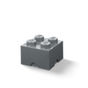 Pojemnik klocek LEGO® Brick 4 (Ciemnoszary)