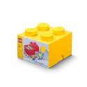 Pojemnik klocek LEGO® Brick 4 (Żółty)