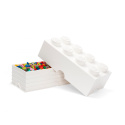 Pojemnik klocek LEGO® Brick 8 (Biały)