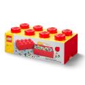 Pojemnik klocek LEGO® Brick 8 (Czerwony)