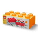 Pojemnik klocek LEGO® Brick 8 (Pomarańczowy)