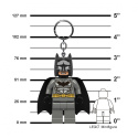 Brelok do kluczy z latarką LEGO® DC Super Heroes™ Grey Batman™