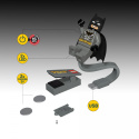 Lampka z klipsem do książki LEGO® DC Super Heroes™ Grey Batman™