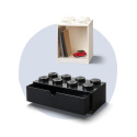 Szufladka na biurko klocek LEGO® Brick 8 (Czarny)
