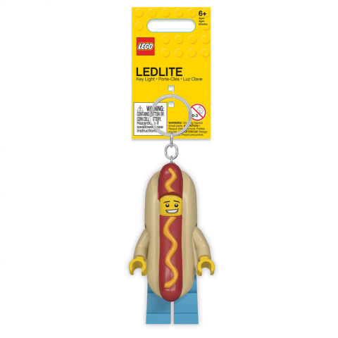 Brelok do kluczy z latarką Iconic LEGO® Hot Dog