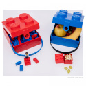 Lunchbox klocek LEGO® z rączką (Niebieski)