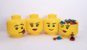Pojemnik mała głowa LEGO® - Dziewczynka (Oczko)