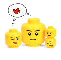 Pojemnik mini głowa LEGO® - Dziewczynka