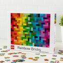 Puzzle LEGO® Rainbow Bricks (1000 elementów)